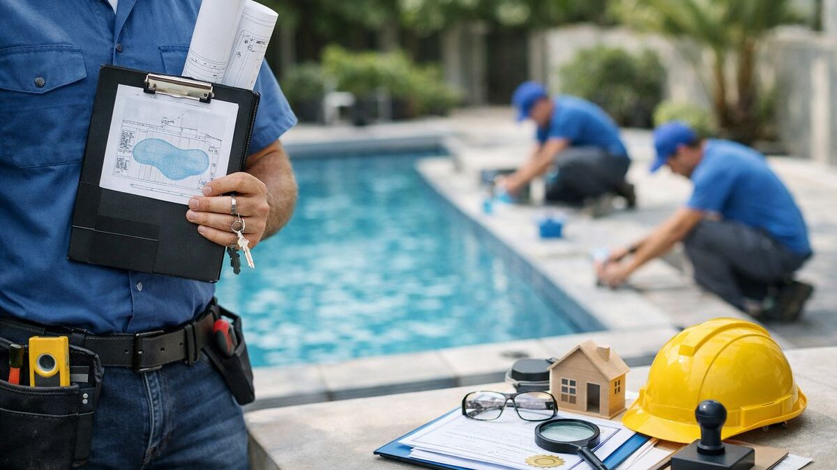 Licensed Pool Contractor: What to Check Before You Hire