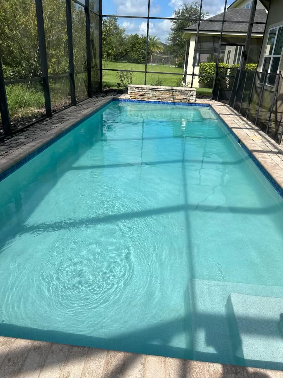 Beautiful completed pool by Swim State
